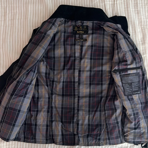 Barbour Waxed Biker Jacker Size 14 UK / 10 US - Picture 3 of 7